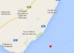 Земетресение с магнитуд 2.9 в Черно море 30 минути преди полунощ