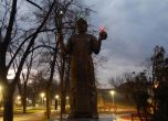 Паметник на цар Иван Срацимир, дело на Хайтов, светна във Видин (снимки)