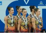Българските гимнастички със сребро многобоя