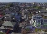 Последици от земетресението в Япония (кадри от дрон)