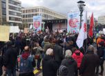Десетки хиляди на протест срещу TTIP в центъра на Хановер