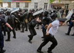 Безредици в Молдова по време на антиправителствен протест