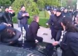 Бой и арести при протеста срещу Изборния кодекс (видео)