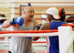 Красен Кралев тренира с националния отбор по бокс (снимки)