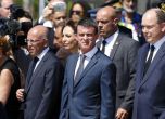 Освиркаха френския премиер на помена в Ница