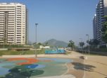 Пожар в Олимпийското село в Рио