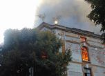 Пожарът в тютюневите складове в Пловдив от птичи поглед (видео)