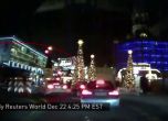 Камера на такси е заснела момента на трагедията в Берлин (видео)