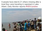 Уганда: Лодка с футболен отбор се обърна, 30 се удавиха
