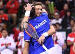 Френски тенис ветеран направи рядко срещано отиграване