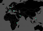 Карта показва в реално време къде "удря" WannaCry