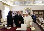 Галерия: Румен Радев на аудиенция при папа Франциск