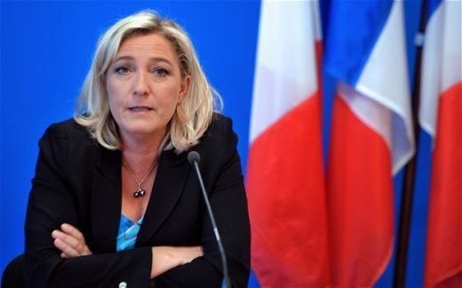 На лидерката на френската крайнодясна партия Национален фронт Марин Льо