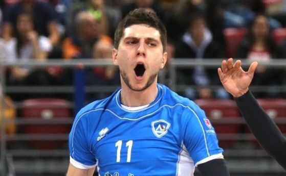 Волейболистът Спас Байрев бе зарадван с положителна новина от арбитражната