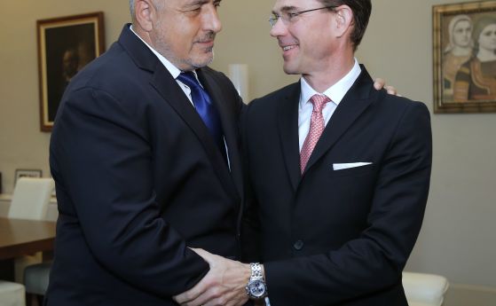Борисов се срещна със зам.-председателя на ЕК