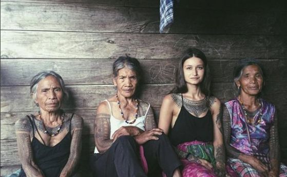 Жителка на Филипините вероятно е най възрастният татуировчик в света съобщава