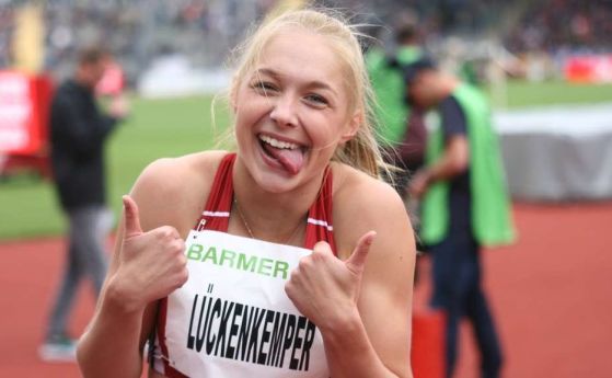 Странен допинг си прилага германската спринтьорка Джина Люкенкемпер която участва
