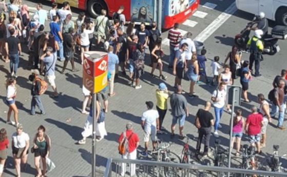 Ислямска държава пое отговорността за атентата в Барселона съобщи информационната