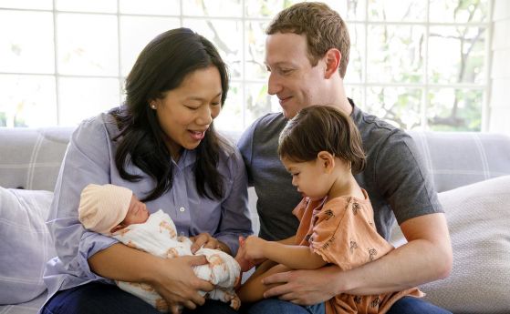 Основателят на Фейсбук Марк Зукърбърг обяви че е станал баща
