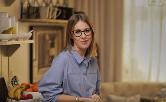 Опозиционната журналистка и телевизионна водеща Ксения Собчак обяви вчера решението