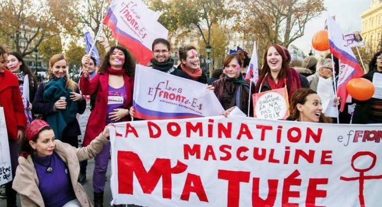 Французойки излязоха на протест в 11 града срещу сексуалния тормоз под мотото