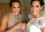 Олимпийска шампионка се ожени за приятелката си