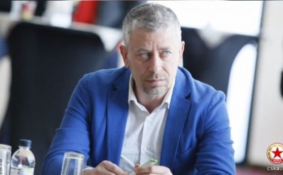 Административният директор на ЦСКА Милко Георгиев искрено се развесели от