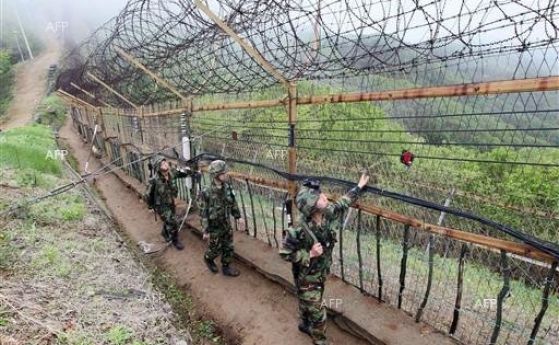 Севернокорейски войници откриха огън по дезертьор в Панминчжон днес но