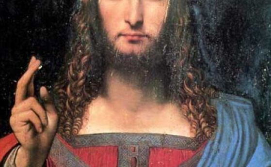 Картината Спасителят на света Salvator Mundi на Леонардо да Винчи