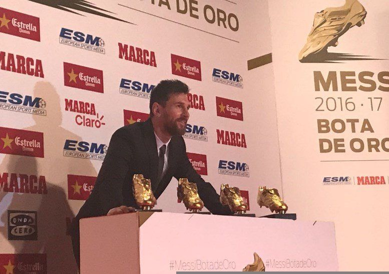 Звездата на Барселона Лионел Меси получи четвърта в кариерата си
