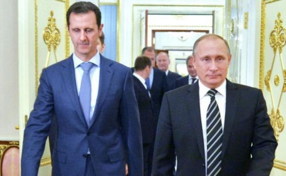 Видео показа как руски военни части задържат президента на Сирия