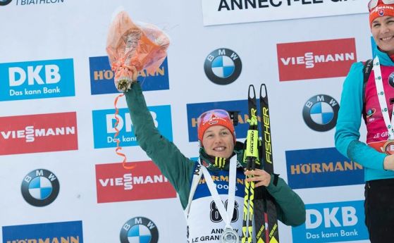 Германката Лаура Далмайер спечели преследването на 10 километра от календара