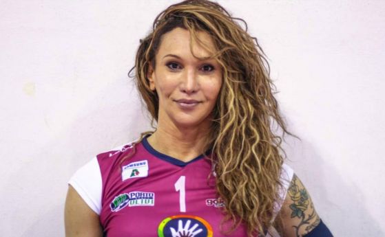 Трансексуален волейболист дебютира в женското първенство на Бразилия 33 годишната Тифани