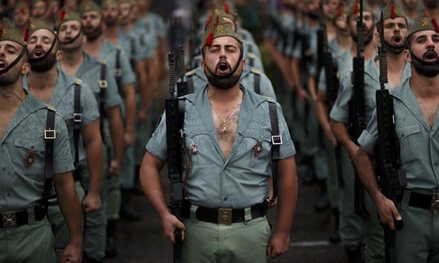 Испанската армия постави служителите на едно от най-елитните си звена