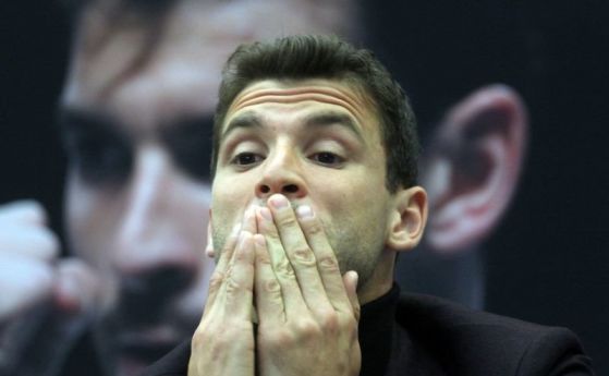 Най добрият ни тенисист Григор Димитров падна с една позиция в