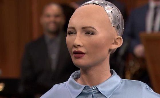 Роботът София който в края на 2017 г стана първият