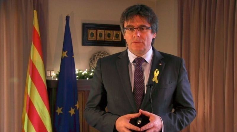 Уволненият каталунски премиер Карлес Пучдемон обяви, че оттегля кандидатурата си