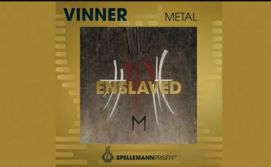Норвежката група Enslaved получи наградата Spellemann норвежкия еквивалент на Грами в