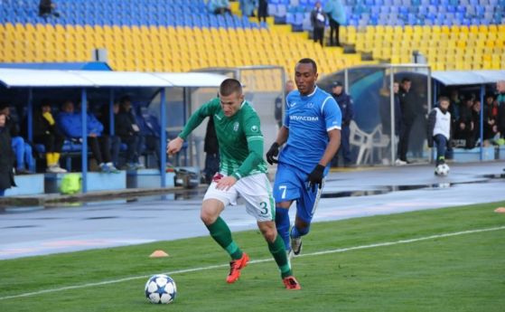 Отборът на Левски допусна загуба с 1 2 срещу Берое на