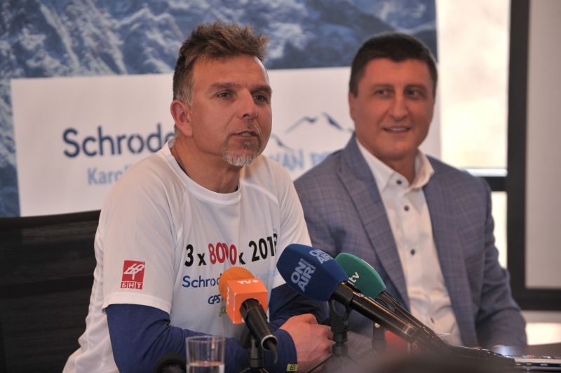 Най-успешният български алпинист Боян Петров за пореден път ще гони