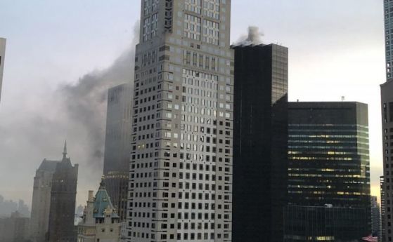 Пожар избухна на 50 ия етаж на небостъргача Тръмп Тауър в
