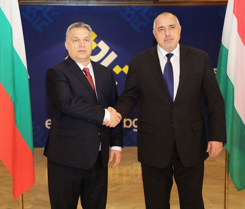 Министър-председателят Бойко Борисов поздрави унгарския си колега Виктор Орбан за