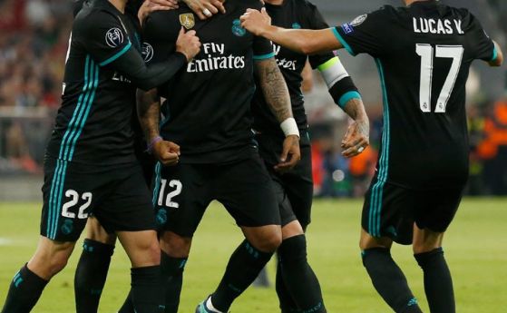 Реал Мадрид победи Байерн Мюнхен с 2 1 в първия полуфинален