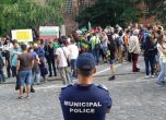Над 100 души се включиха в протеста в София срещу инсталацията за парно от отпадъци