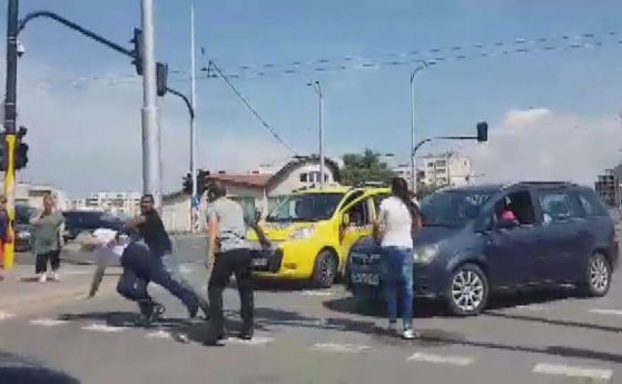 Меле в София заради инцидент с кон и каруца