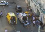 Такси се вряза в пешеходци в центъра на Москва, 8 души са ранени