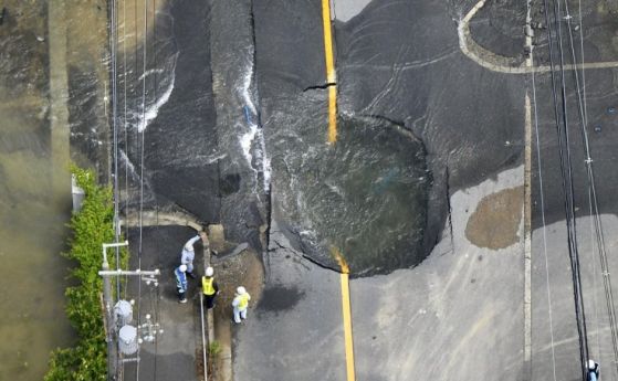 Силно земетресение причини смъртта на трима души в Япония Ранените