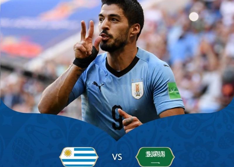Уругвай победи Саудитска Арабия с 1:0 в двубой от Gрупа