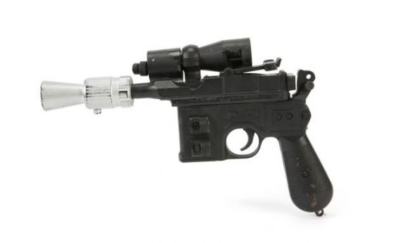 Лазерният пистолет на Хан Соло от Междузвездни войни Епизод VI