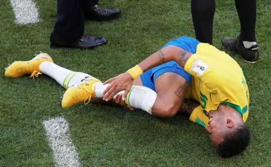 Поведението на бразилската звезда Неймар по време на Мондиал 2018